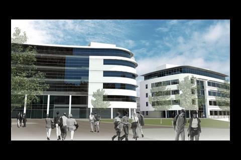 Hastings college, being developed by John Laing